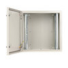 Tripp Lite SRN4G12U SmartRack Industrial Enclosure with Lock - NEMA 4, Wall Mount, Metal Construction, 23 in. Depth, 12U, Gray 037332273116