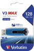 Verbatim V3 MAX - USB 3.0 Drive 128 GB - Blue 023942498087