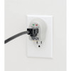 Tripp Lite SpikeCube Series 1-Outlet Personal Surge Protector, Direct Plug-In, 600 Joules, 2 Dignostic LEDs 037332010643