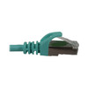 Tripp Lite N262-S06-AQ Cat6a 10G Snagless Shielded Slim STP Ethernet Cable (RJ45 M/M), PoE, Aqua, 6 ft. (1.8 m) 037332275981