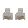 Tripp Lite N261-S06-WH Cat6a 10G Snagless Molded Slim UTP Ethernet Cable (RJ45 M/M), PoE, White, 6 ft. (1.8 m) 037332276360