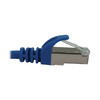 Tripp Lite N262-S06-BL Cat6a 10G Snagless Shielded Slim STP Ethernet Cable (RJ45 M/M), PoE, Blue, 6 ft. (1.8 m) 037332275950