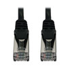 Tripp Lite N262-S05-BK Cat6a 10G Snagless Shielded Slim STP Ethernet Cable (RJ45 M/M), PoE, Black, 5 ft. (1.5 m) 037332275899