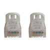 Tripp Lite N261-010-WH Cat6a 10G Snagless Molded UTP Ethernet Cable (RJ45 M/M), PoE, White, 10 ft. (3.1 m) 037332277374