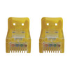 Tripp Lite N261-010-YW Cat6a 10G Snagless Molded UTP Ethernet Cable (RJ45 M/M), PoE, Yellow, 10 ft. (3.1 m) 037332277381