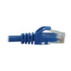 Tripp Lite N261-015-BL Cat6a 10G Snagless Molded UTP Ethernet Cable (RJ45 M/M), PoE, Blue, 15 ft. (4.6 m) 037332277404