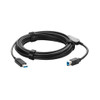 Vaddio 440-1015-008 USB cable 8 m USB 3.2 Gen 2 (3.1 Gen 2) USB B USB A Black 840077508029