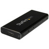 StarTech.com USB 3.1 (10Gbps) mSATA Drive Enclosure - Aluminum 46863