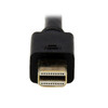 StarTech.com 6 ft Mini DisplayPort to VGA Adapter Converter Cable – mDP to VGA 1920x1200 - Black 46992