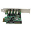 StarTech.com 4 Port PCI Express PCIe SuperSpeed USB 3.0 Controller Card Adapter with UASP - SATA Power 47515