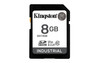 Kingston Technology SDIT/8GB 8GB SDHC INDUSTRIAL -40C TO 85C C10 UHS-I U3 V30 A1 PSLC 740617335484