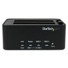 StarTech.com USB 3.0 SATA Hard Drive Duplicator & Eraser Dock - Standalone 2.5/3.5in HDD & SSD Eraser and Cloner 47804