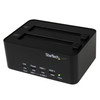 StarTech.com USB 3.0 SATA Hard Drive Duplicator & Eraser Dock - Standalone 2.5/3.5in HDD & SSD Eraser and Cloner 47804