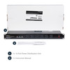 StarTech.com 19in 1U Rackmount 16 Outlet PDU Power Distribution Unit 125V 15A (12A UL) 47805