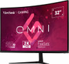 Viewsonic VX3218C-2K VIEWSONIC 32INC OMNI CURVED 165HZ QHD 1MS GAMING MONITOR WITH FREESYNC PREMIUM,2 766907019056