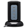 Tripp-Liye UP TLP606UCTOWER 6-Outlet Surge Protector Tower 3xUSB-A 1xUSB-C BLK
