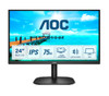 AOC Monitor 24B2XH 23.8 IPS 16:9 1920x1080 8ms 1xVGA 1xHDMI Retail