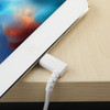 StarTech CB RUSBLTMM2MWR 6.6ft Angled Lightning to USB Cable Apple MFi White