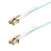 StarTech CB 450FBLCLC5PP 5m LC to LC OM4 Multimode Fiber Optic Cable Retail