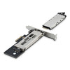 StarTech.com M.2 NVMe SSD to PCIe x4 Mobile Rack/Backplane with Removable Tray for PCI Express Expansion Slot, Tool-less Installation, PCIe 4.0/3.0 Hot-Swap Drive Bay, Key Lock - 2 Keys Included 65030898997