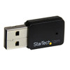 StarTech.com USB 2.0 AC600 Mini Dual Band Wireless-AC Network Adapter - 1T1R 802.11ac WiFi Adapter 48126