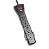 Tripp Lite Protect It! 7-Outlet Surge Protector, 7 ft. Cord, 2160 Joules, Black Housing 48399