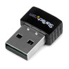 StarTech.com USB 2.0 300 Mbps Mini Wireless-N Network Adapter - 802.11n 2T2R WiFi Adapter 48660