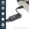 StarTech.com USB 3.0 to Gigabit Ethernet NIC Network Adapter 48807