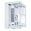 Lian-Li Case O11DERGBW Full Tower TG 2x3.5HDD or 2.5 SSD White Retail