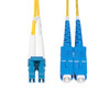 StarTech CB SMLCSC-OS2-3M 3m LC to SC OS2 Single Mode Duplex Fiber Optic Cable