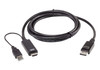 ATEN True 4K 1.8M HDMI to DisplayPort Cable 672792013973