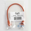 C2G 6" Cat5e networking cable Orange 0.15 m U/UTP (UTP) 757120009375