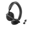 DELL WL3024 Headset Wired & Wireless Head-band Calls/Music USB Type-C Bluetooth Black 884116451877