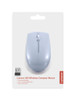 Lenovo 300 Wireless Compact Maus Kabellos Optisch Blau 3 Tasten 1000 dpi mouse Ambidextrous RF Wireless Optical