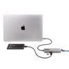 StarTech.com 3-Port USB-C Hub with 2.5 Gbps Ethernet and 100W Power Delivery Pass-Through Port, USB 3.2 10Gbps, 2x USB-A/1x USB-C, Portable USB Type-C Adapter Hub 065030900676