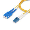 StarTech.com 20m (65ft) LC to SC (UPC) OS2 Single Mode Duplex Fiber Optic Cable, 9/125µm, Laser Optimized, 10G, Bend Insensitive, Low Insertion Loss, LSZH Fiber Patch Cord 065030903356