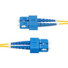 StarTech.com 2m (6.6ft) SC to SC (UPC) OS2 Single Mode Duplex Fiber Optic Cable, 9/125µm, 40G/100G, Bend Insensitive, Low Insertion Loss, LSZH Fiber Patch Cord 065030906579