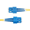 StarTech.com 3m (9.8ft) SC to SC (UPC) OS2 Single Mode Duplex Fiber Optic Cable, 9/125µm, 40G/100G, Bend Insensitive, Low Insertion Loss, LSZH Fiber Patch Cord 065030906609