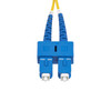 StarTech.com 3m (9.8ft) SC to SC (UPC) OS2 Single Mode Duplex Fiber Optic Cable, 9/125µm, 40G/100G, Bend Insensitive, Low Insertion Loss, LSZH Fiber Patch Cord 065030906609