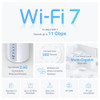 TP-Link Deco BE65 Tri-band (2.4 GHz / 5 GHz / 6 GHz) Wi-Fi 7 (802.11be) White 4 Internal 840030706981