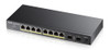 Zyxel GS1100-10HP network switch Unmanaged Gigabit Ethernet (10/100/1000) Power over Ethernet (PoE) 1U Black 760559123444