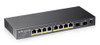 Zyxel GS1100-10HP network switch Unmanaged Gigabit Ethernet (10/100/1000) Power over Ethernet (PoE) 1U Black 760559123444