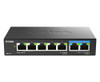 D-Link DMS-107/B - 7-Port Multi-Gigabit Unmanaged Switch