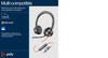 POLY Blackwire 8225 Stereo USB-C Headset +USB-C/A Adapter