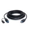 C2G 25ft (7.6m) Performance Series USB-A Male to USB-B Male Active Optical Cable (AOC) - 3.2 Gen 2 (10Gbps) Plenum Rated