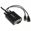 StarTech.com DisplayPort to VGA Adapter Cable with Audio - 6ft (2m) DP2VGAAMM2M