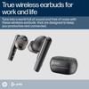 POLY Voyager Free 60+ UC Carbon Black Earbuds +BT700 USB-C Adapter +Touchscreen Charge Case 7Y8H2AA