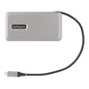 StarTech.com USB-C Multiport Adapter - HDMI/VGA - 4K 60Hz - 3-Port USB Hub - 100W Power Delivery Pass-Through - GbE - Travel Mini Docking Station w/ Charging - 1ft/30cm Wrap-Around Cable DKT31CVHPD3