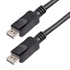 StarTech.com 1ft (30cm) DisplayPort 1.2 Cable - 4K x 2K Ultra HD VESA Certified DisplayPort Cable - Short DP to DP Cable for Monitor - Slim DP Video/Display Cord - Latching DP Connectors DISPLPORT1L