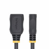 StarTech CB HD2MF3FL 18in High Speed HDMI 2.0 Extension Cable Male to Female